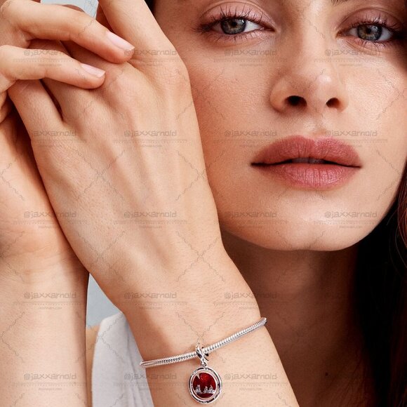 Pandora Stranger Things Glow-in-the-dark Upside Down Dangle Charm - Picture 5 of 6